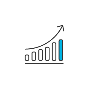 icone sito Growing testing volumes