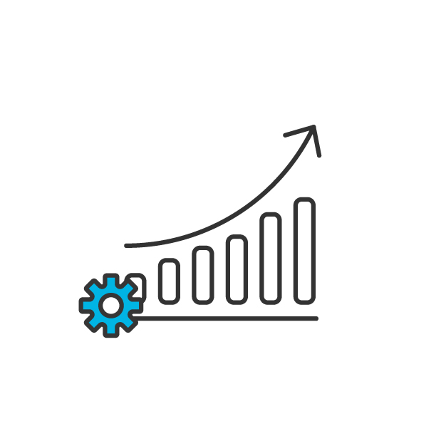 icon showing increased performance   Lab Automation System