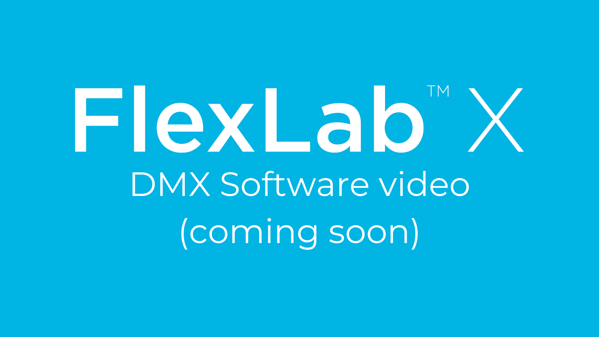 DMX Software video   coming soon